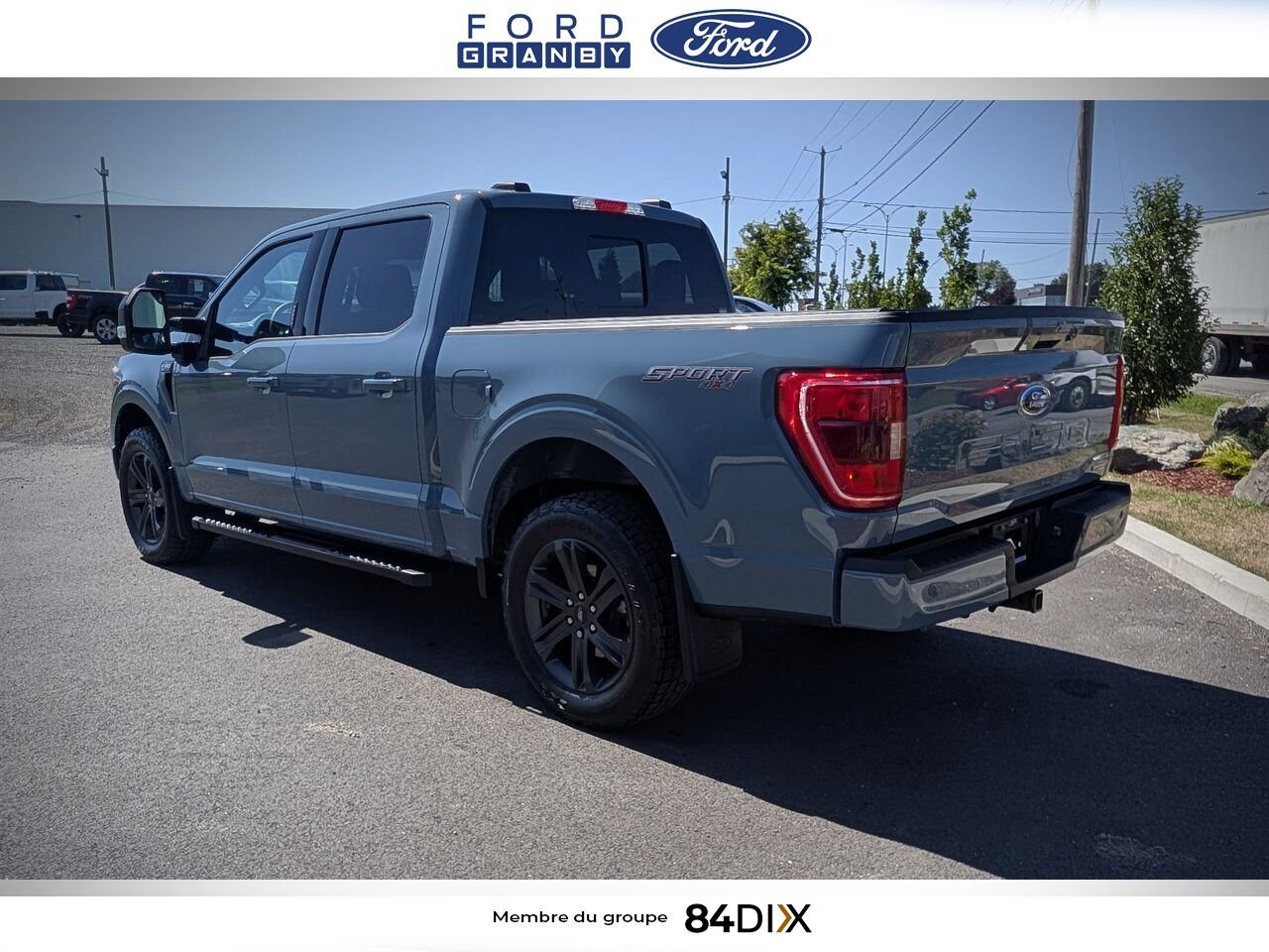 Ford F-150 2023 Bleu Granby - photo #4