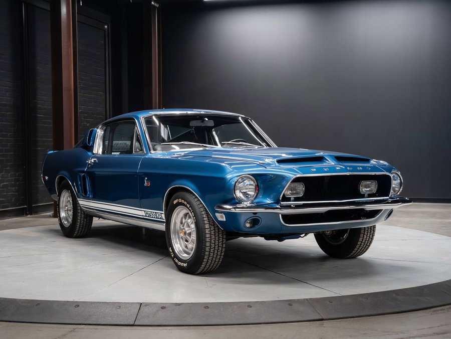 1968 Ford Mustang Shelby GT500KR 1968 Blue