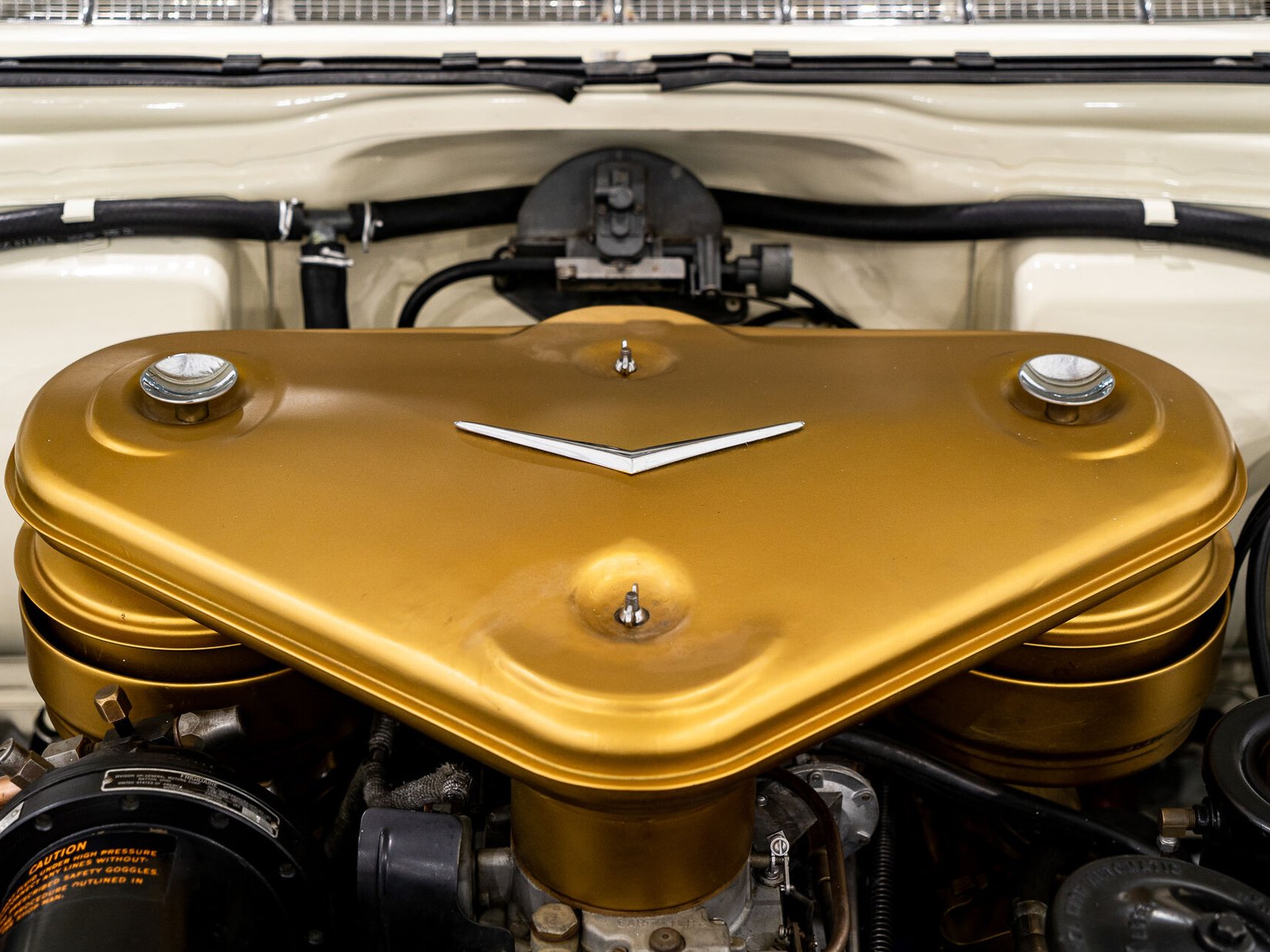 1956 Cadillac Eldorado Seville With Factory A/C | PRIX EN USD White Montreal - photo #53