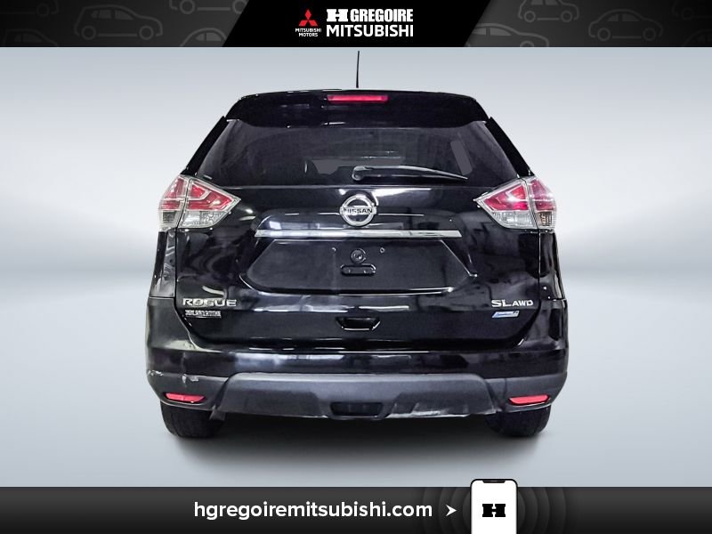 Nissan Rogue MA4350 | SL * AWD* Cuir * Mags * Toit * Caméra * Bluetooth 2015 Noir Laval - photo #7