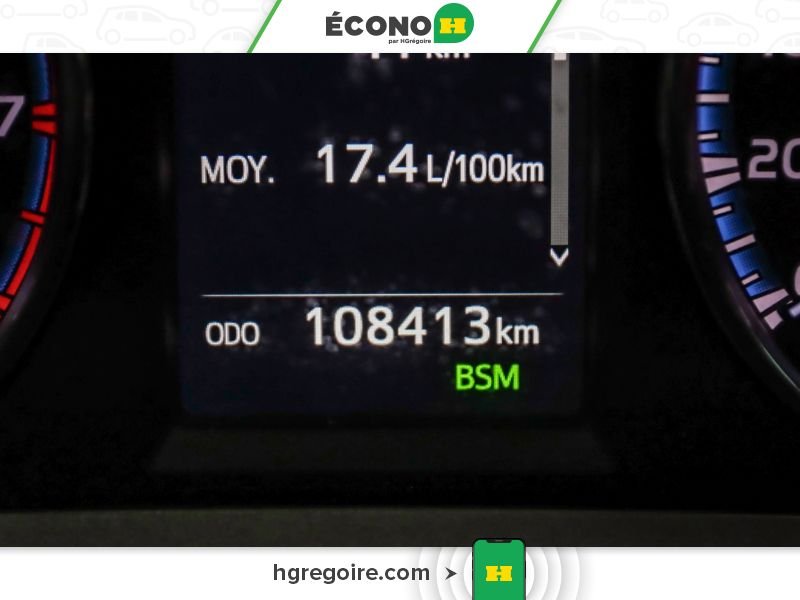 Toyota Rav 4 730603 | XLE AWD TOIT GR ÉLEC A/C BLUETOOTH CAMÉRA MAGS 2018 Gris Laval - photo #12