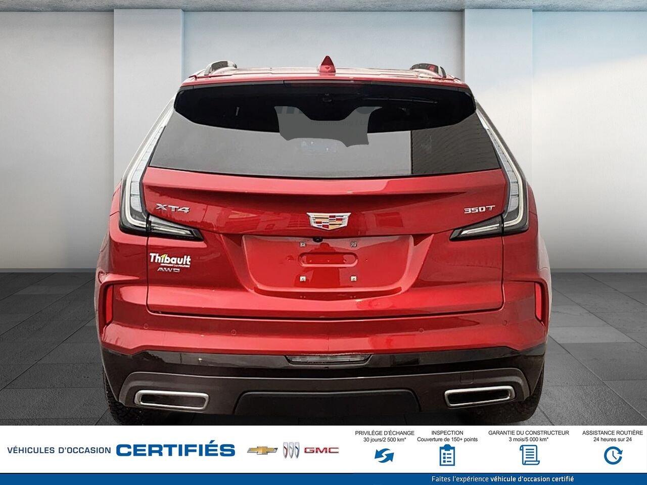 CADILLAC XT4 SPORT Traction intégrale, 4 portes Sport 2024 Rouge Montmagny - photo #2