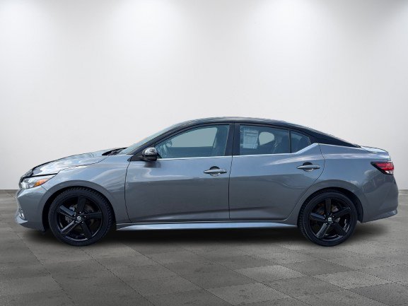 Nissan Sentra 2021 Gris Thetford Mines - photo #5