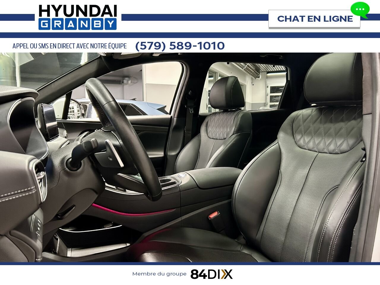 Hyundai Santa Fe 2022 Blanc Granby - photo #12