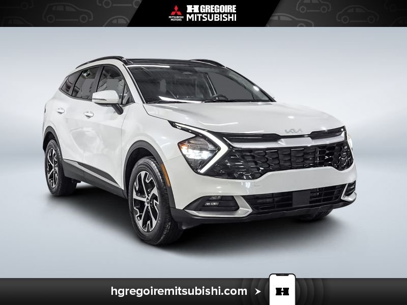 Kia Sportage MH4390 | EX Premium *AWD* Cuir * Toit * Carplay * Mags 2023 Blanc Laval - photo #0