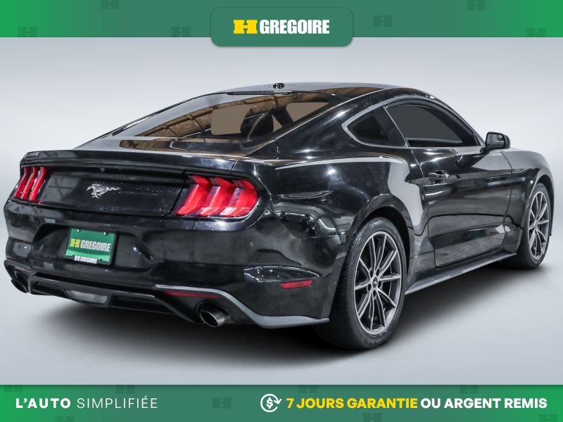 Ford Mustang 724509 | EcoBoost MAN AC GR ELEC MAGS CAM RECUL BLUETOOTH 2019 Noir Laval - photo #8