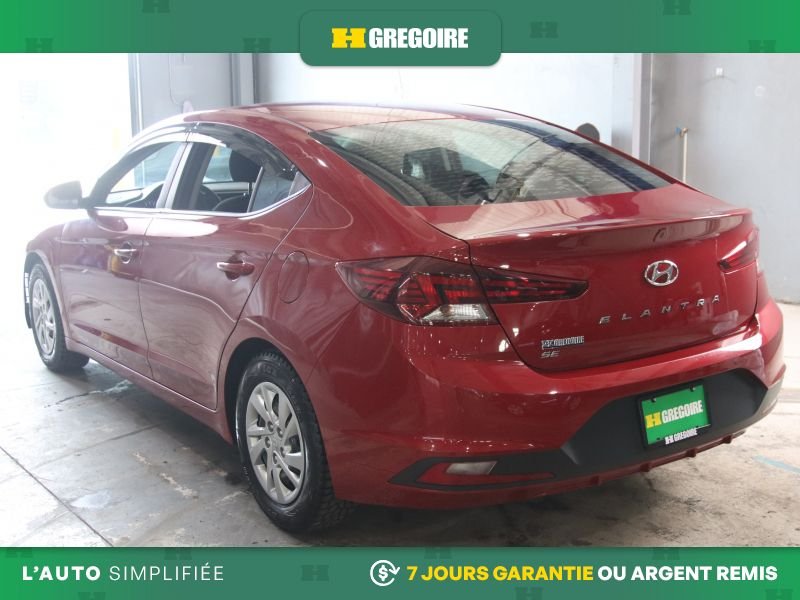 Hyundai Elantra 820783 | Essential A/C CAM RECUL BLUETOOTH 2019 Rouge Laval - photo #4