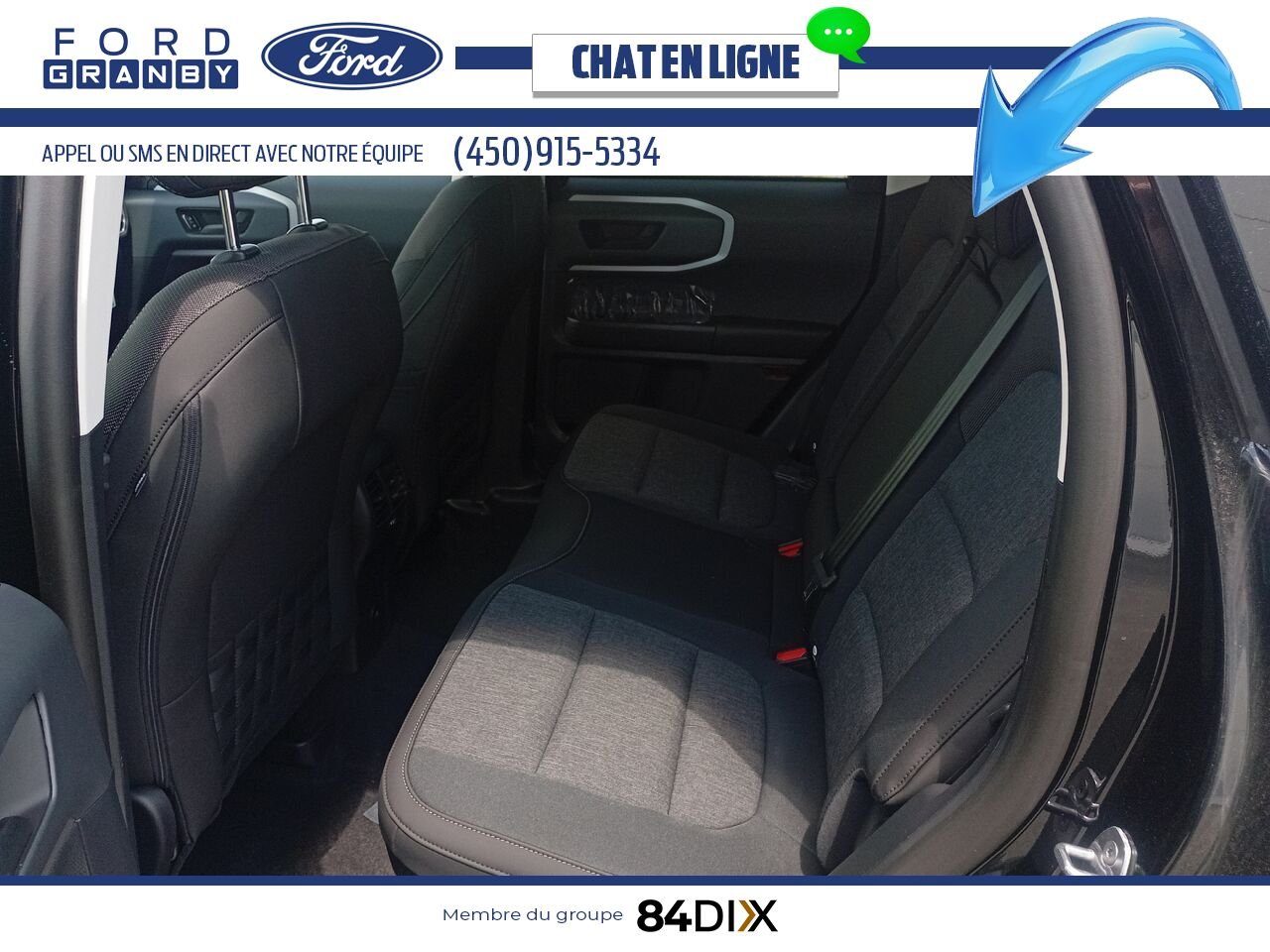 Ford BRONCO SPORT 2024 Noir Granby - photo #36