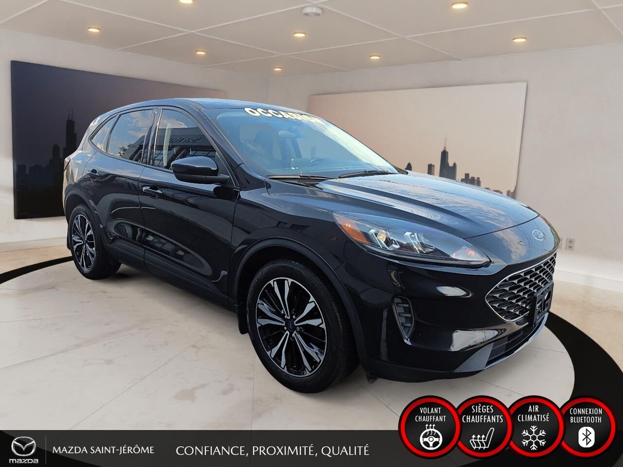 2022 Ford Escape Black Saint-Jérôme - photo #3