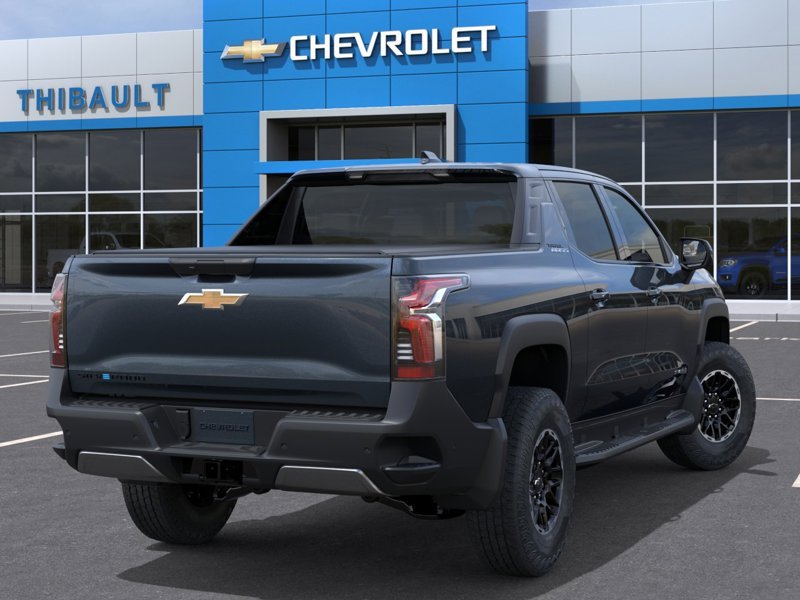 CHEVROLET Silverado EV Trail Boss cabine multiplace 4RMe à autonomie prolongée 2026 BLEU FUMEE METALLISE Sherbrooke - photo #3
