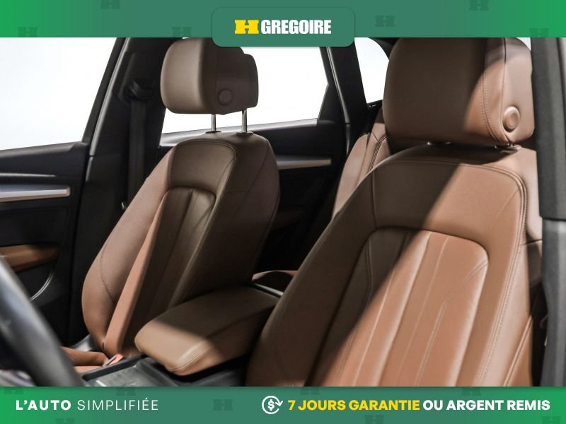 Audi Q5 727999 | Komfort AWD AUTO AC CUIR GR ELECT MAGS CAMERA RECU 2023 Blanc Laval - photo #13