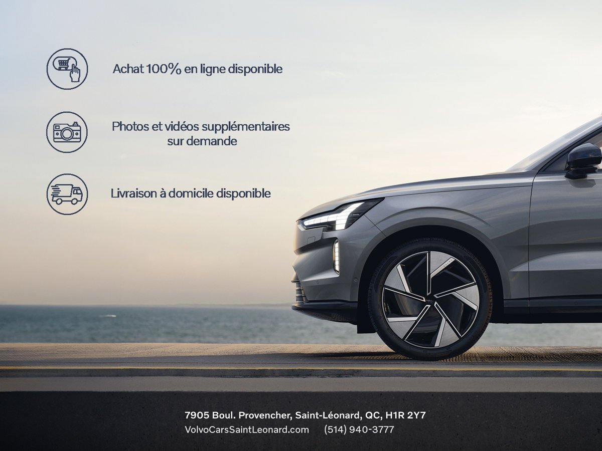 2024 Volvo XC90 B5 CORE BRIGHT CLIMATE Black Montreal - photo #23