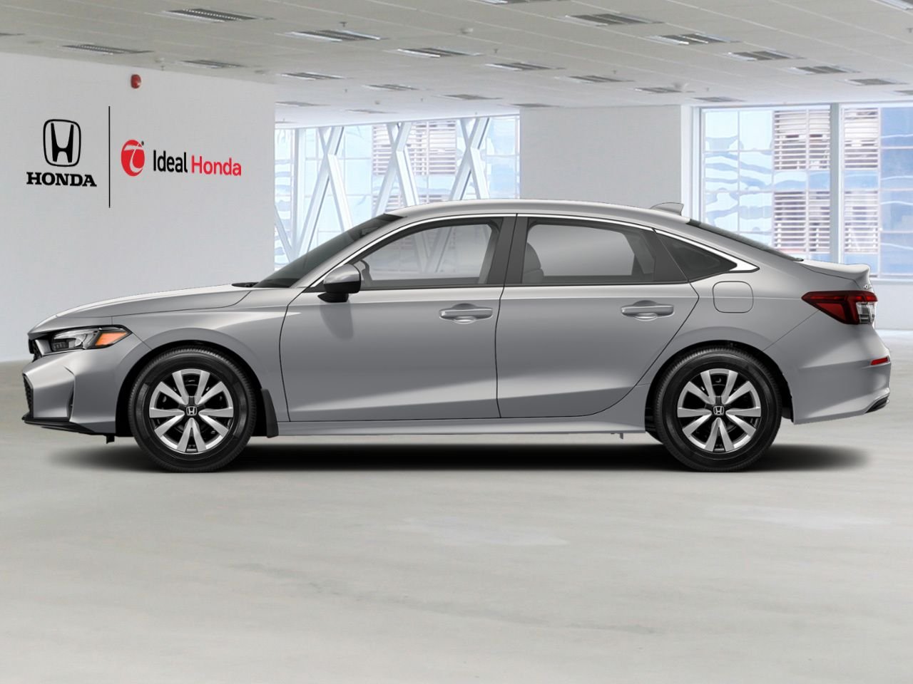 2026 Honda Civic Sedan Solar Reflection Silver Metallic Mississauga - photo #1