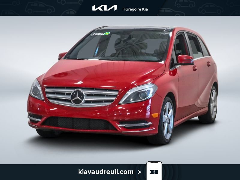 Mercedes Benz B250 2013 2013 Rouge