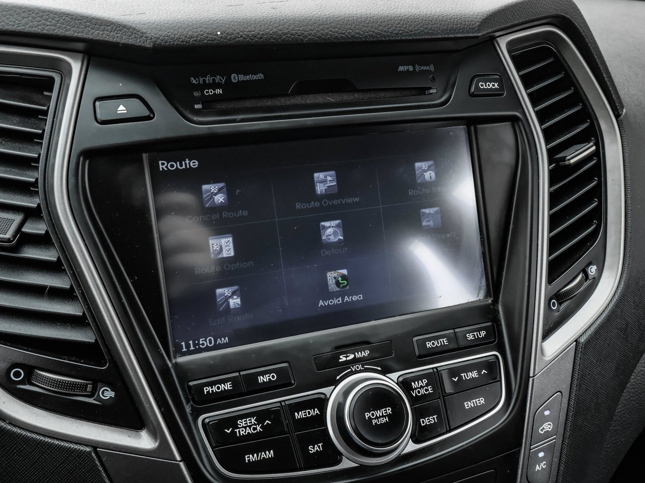 2013 Hyundai Santa Fe AWD 4dr 2.0T Auto Limited Grey Sherwood Park - photo #26
