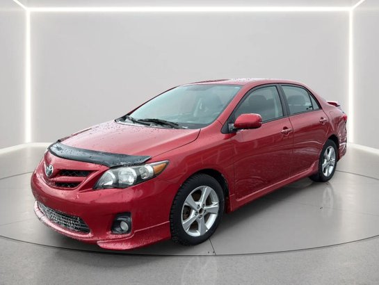 TOYOTA COROLLA S MAN 2012 2012 Rouge