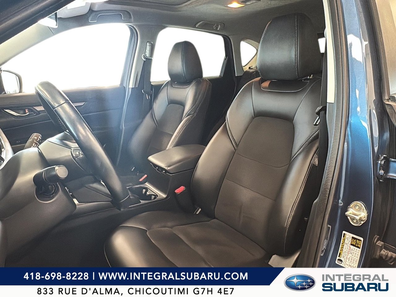 Mazda CX-5 NIV JM3KFBCM9N0627795 2022 Bleu Chicoutimi - photo #9