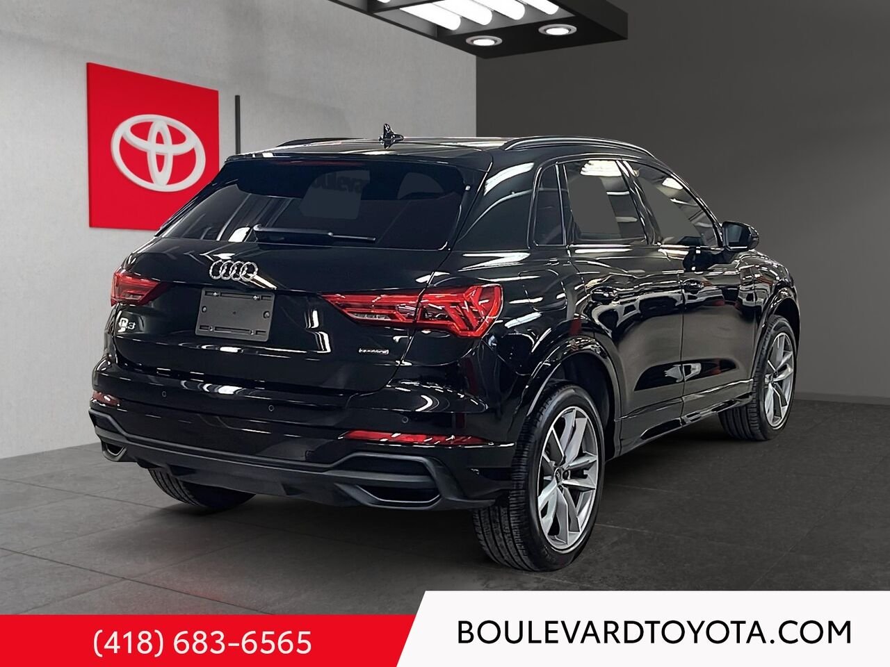 Audi Q3 99709A-84 | 45 TFSI QUATTRO 2025 Noir Québec - photo #3