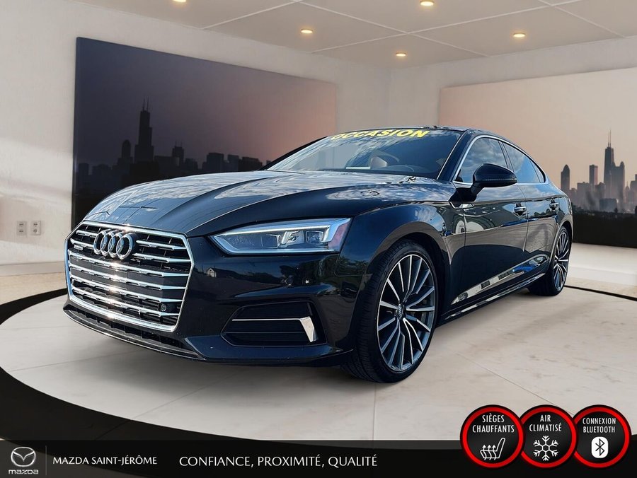 Audi A5 Sportback 2019 2019 Noir