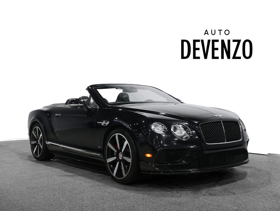 2016 Bentley Continental GTC V8 S 521 HP 2016 Black