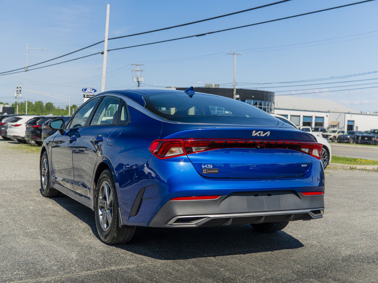 Kia K5 A25267 | LX TI BA 2023 Bleu Val-d'Or - photo #4