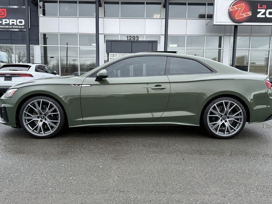 Audi S5 District Green 2021 2021 Vert