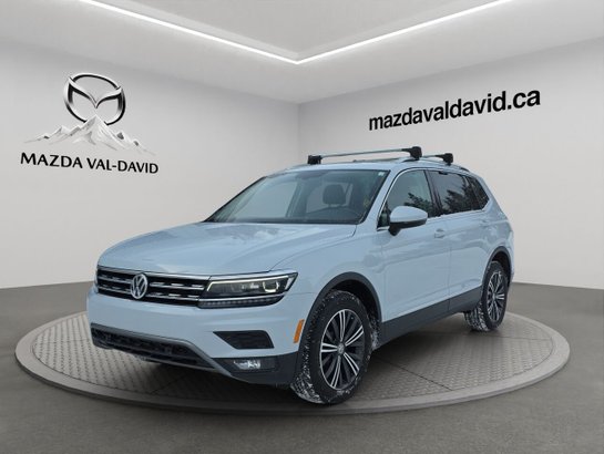 Volkswagen Tiguan Highline 4MOTION, Sièges en cuir Toit ouvrant panoramique, Bluetooth 2018 Gris