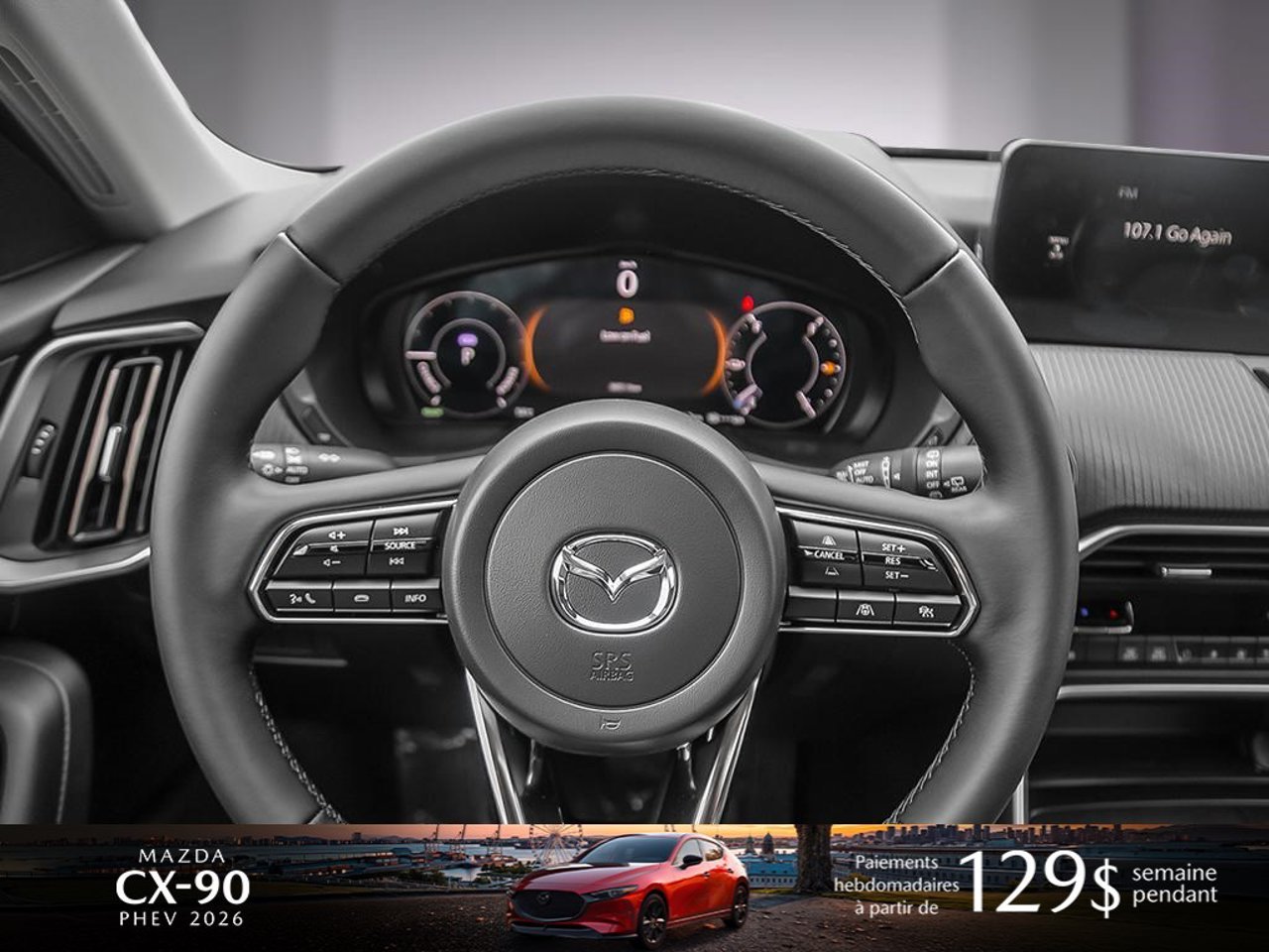 2026 Mazda CX-90 PHEV JM3KKCHA5T1399561 Rhodium White Metallic Mirabel - photo #12
