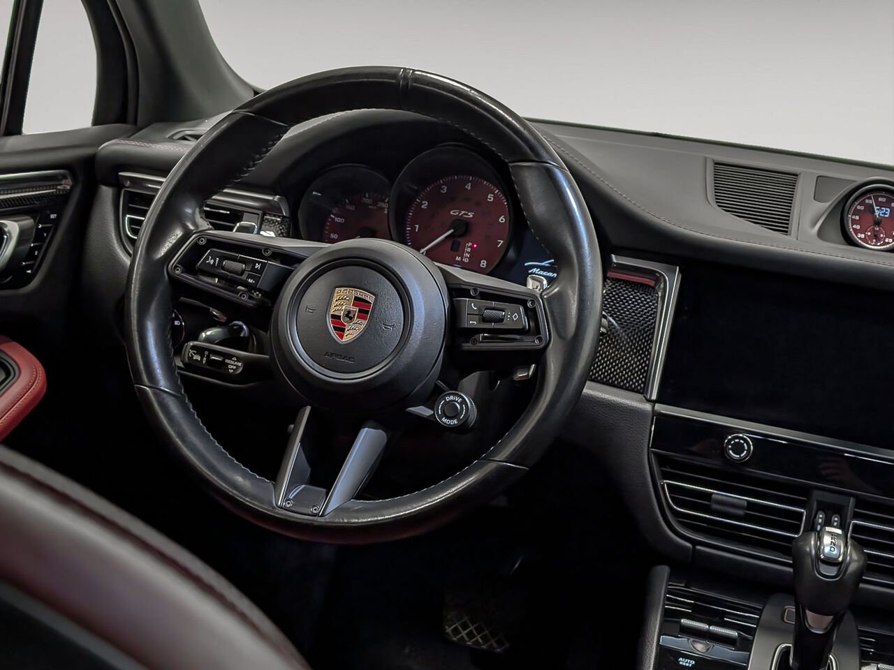 Porsche MACAN GTS Option Sport Exhaust Roues 21" Carbon Fiber 2023 Gris Sherbrooke - photo #12