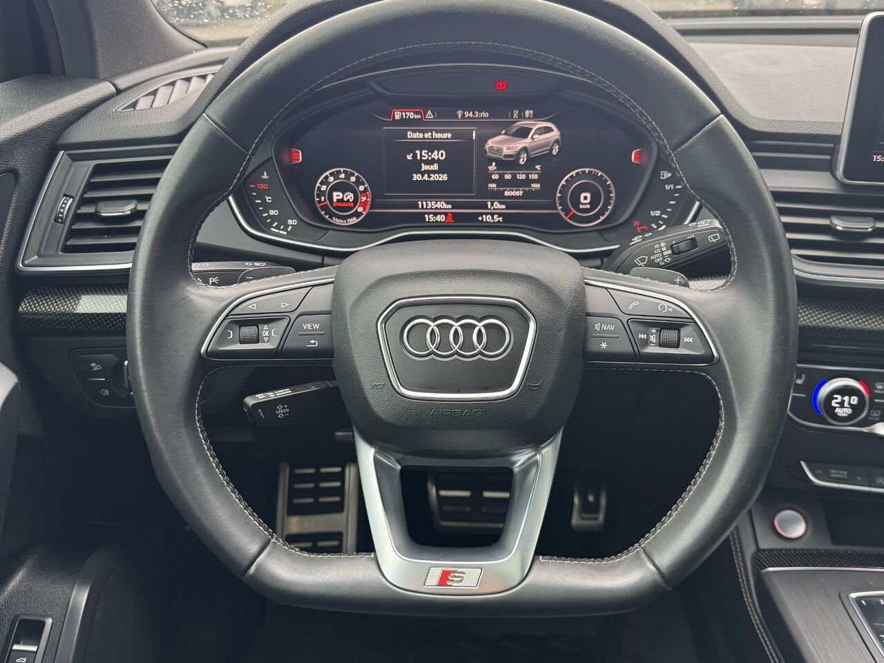 Audi SQ5 Progressiv 2020 Noir Granby - photo #15