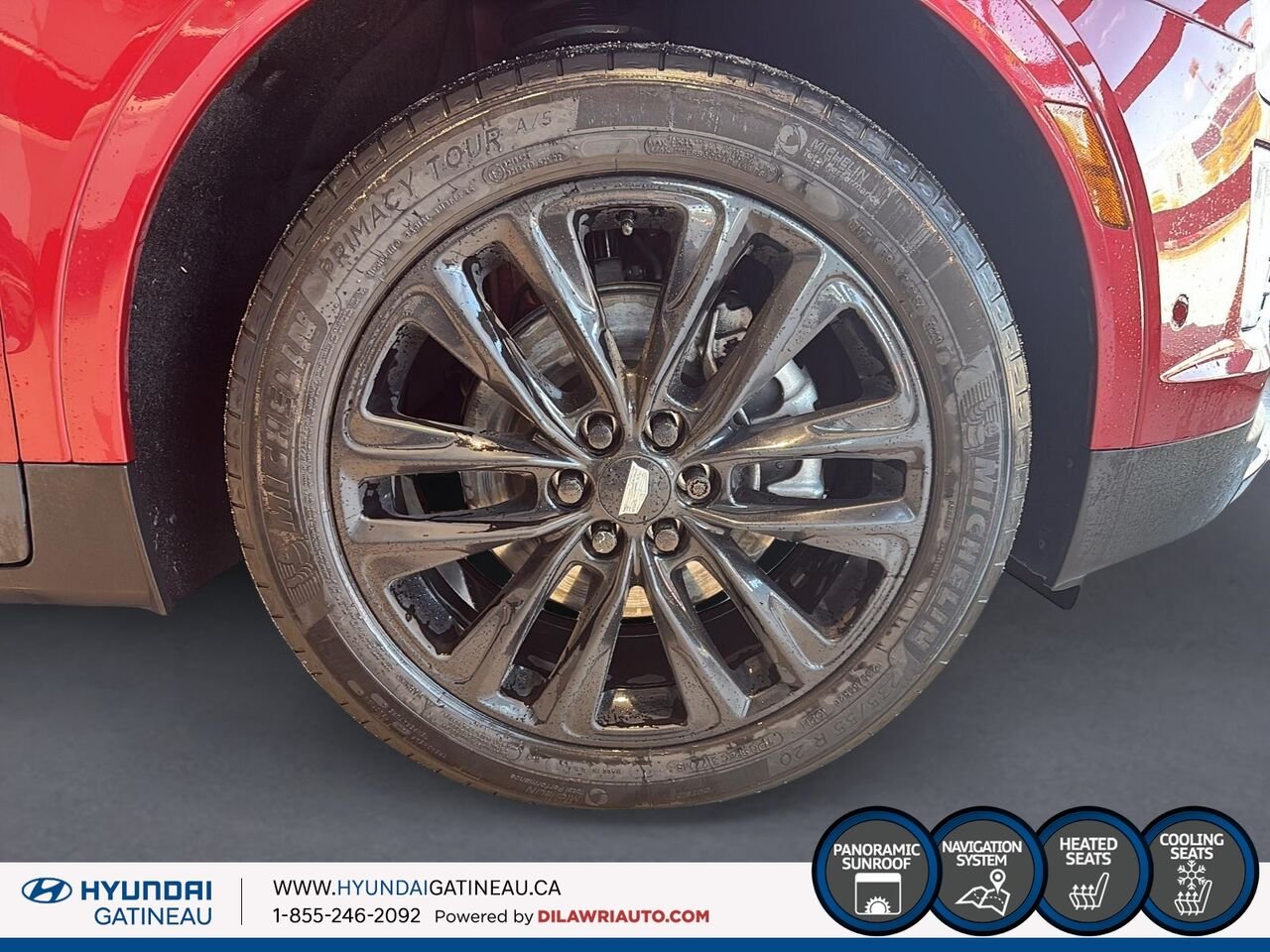 2021 Cadillac XT5 Red Gatineau - photo #5