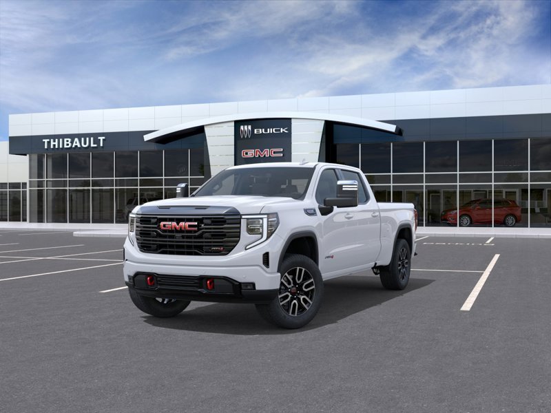 GMC Sierra 1500 AT4 cabine multiplace 4RM 157 po 2026 BLANC SOMMET Sherbrooke - photo #7