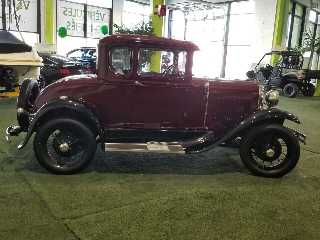 Ford Modèle A 1930 Rouge Longueuil, - photo #6
