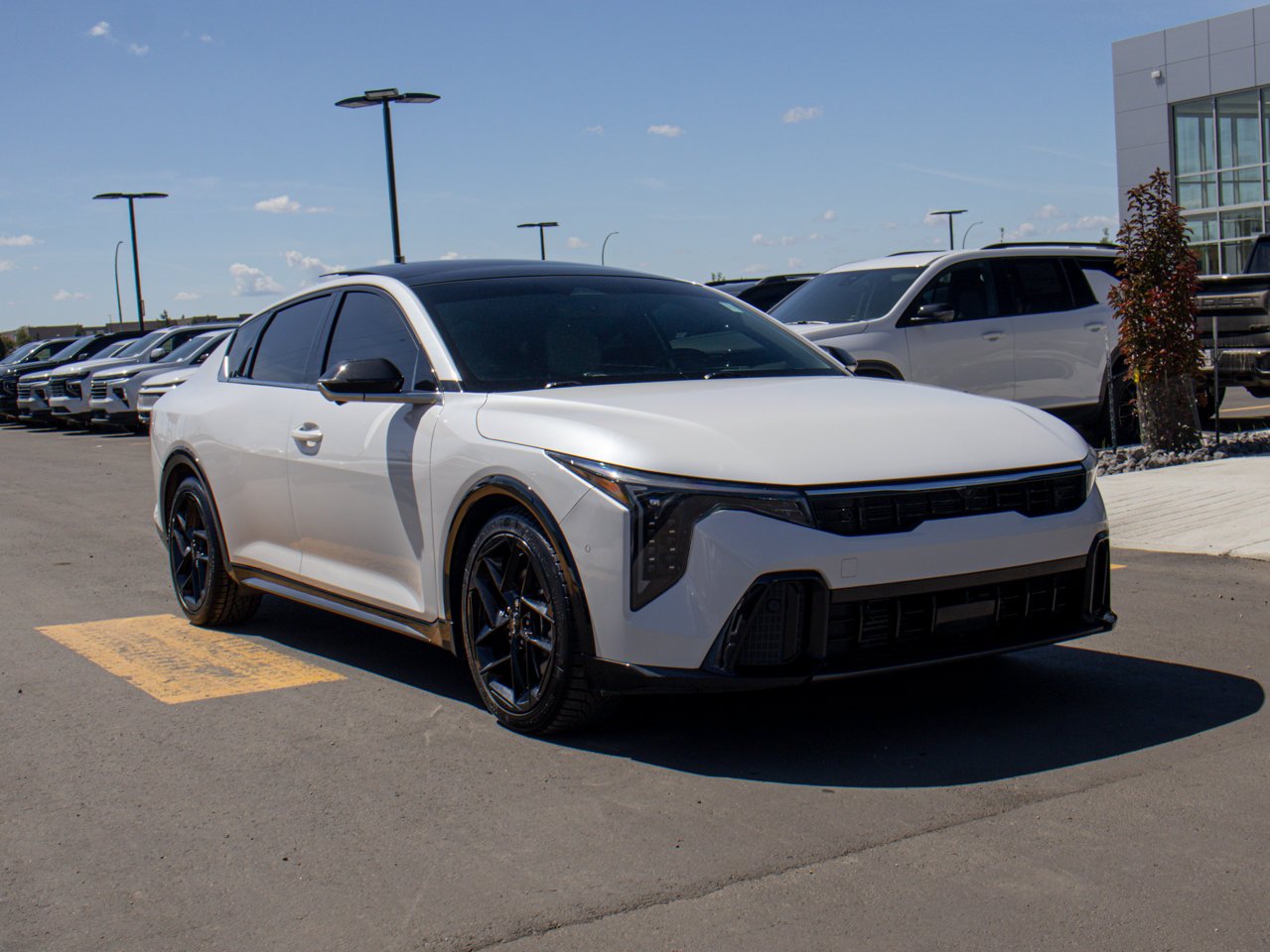 2025 Kia K4 GT-Line Turbo FWD White Sherwood Park - photo #13
