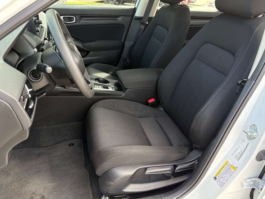 2022 Honda Civic Sedan LX CVT White Gatineau - photo #11