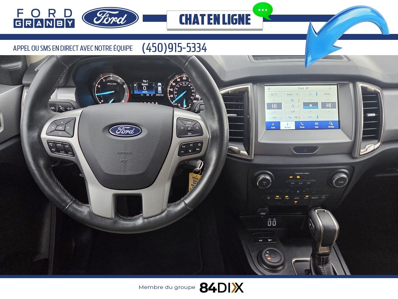 Ford Ranger 2023 Gris Granby - photo #9
