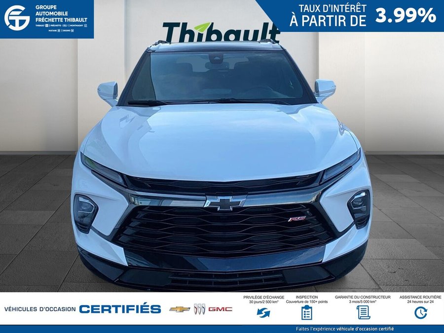 CHEVROLET BLAZER RS 4 portes TI 2024 Blanc