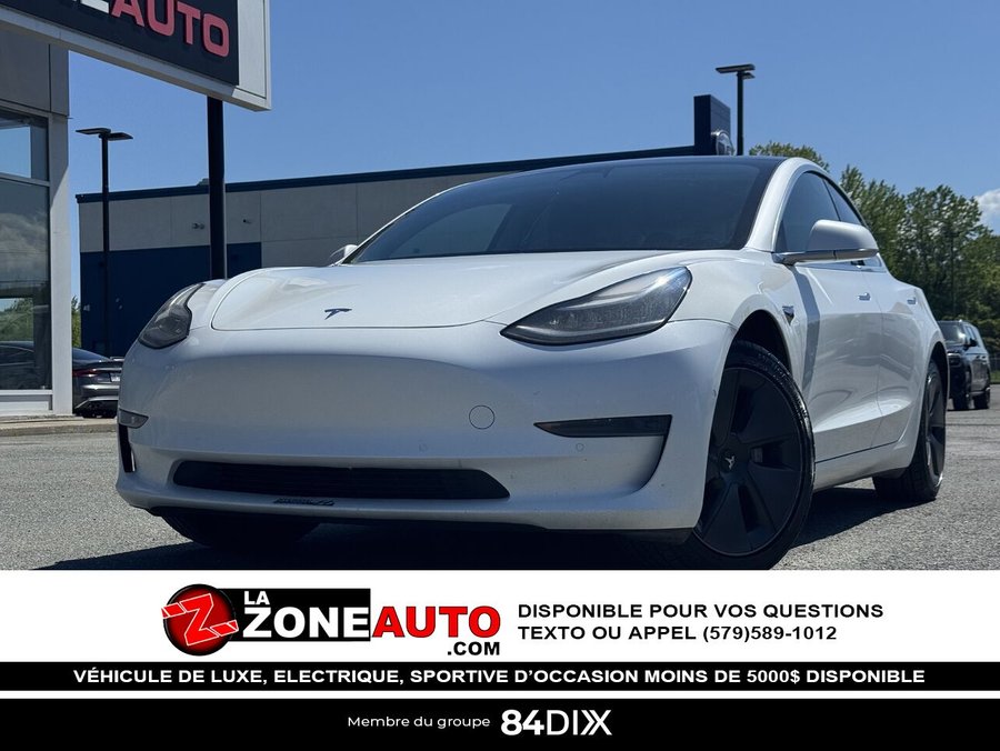Tesla Model 3 SR+ 2020 2020 Blanc