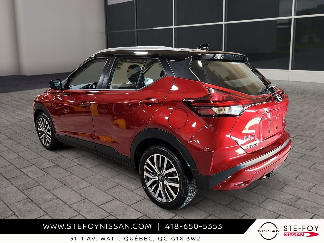 Nissan Kicks SV TA 2024 Rouge Ste-Foy - photo #3