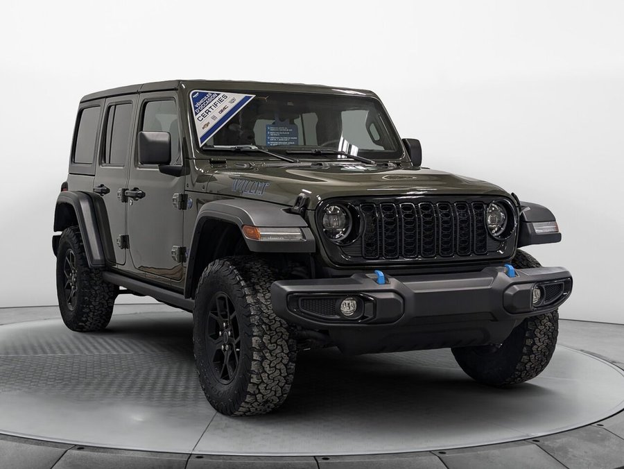 Jeep WRANGLER 2024 JEEP Wrangler4XE 4 door Willys PHEV 2024 Vert