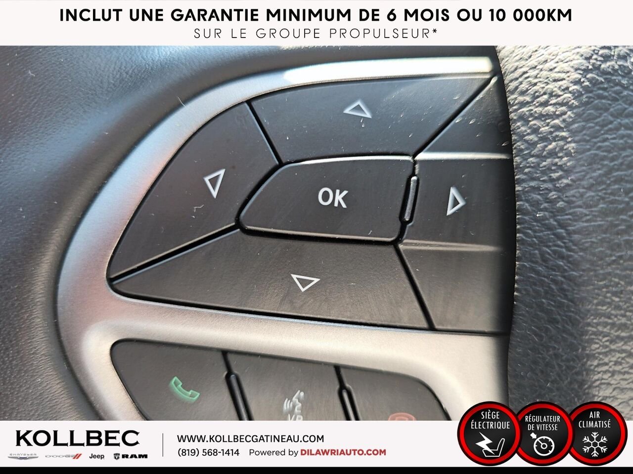 JEEP CHEROKEE 261101 | North 4x4 2019 Blanc Gatineau - photo #10