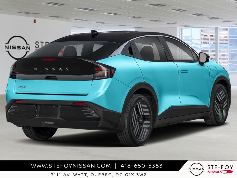 NISSAN LEAF L6120 2026 Bleu turquoise/Noir