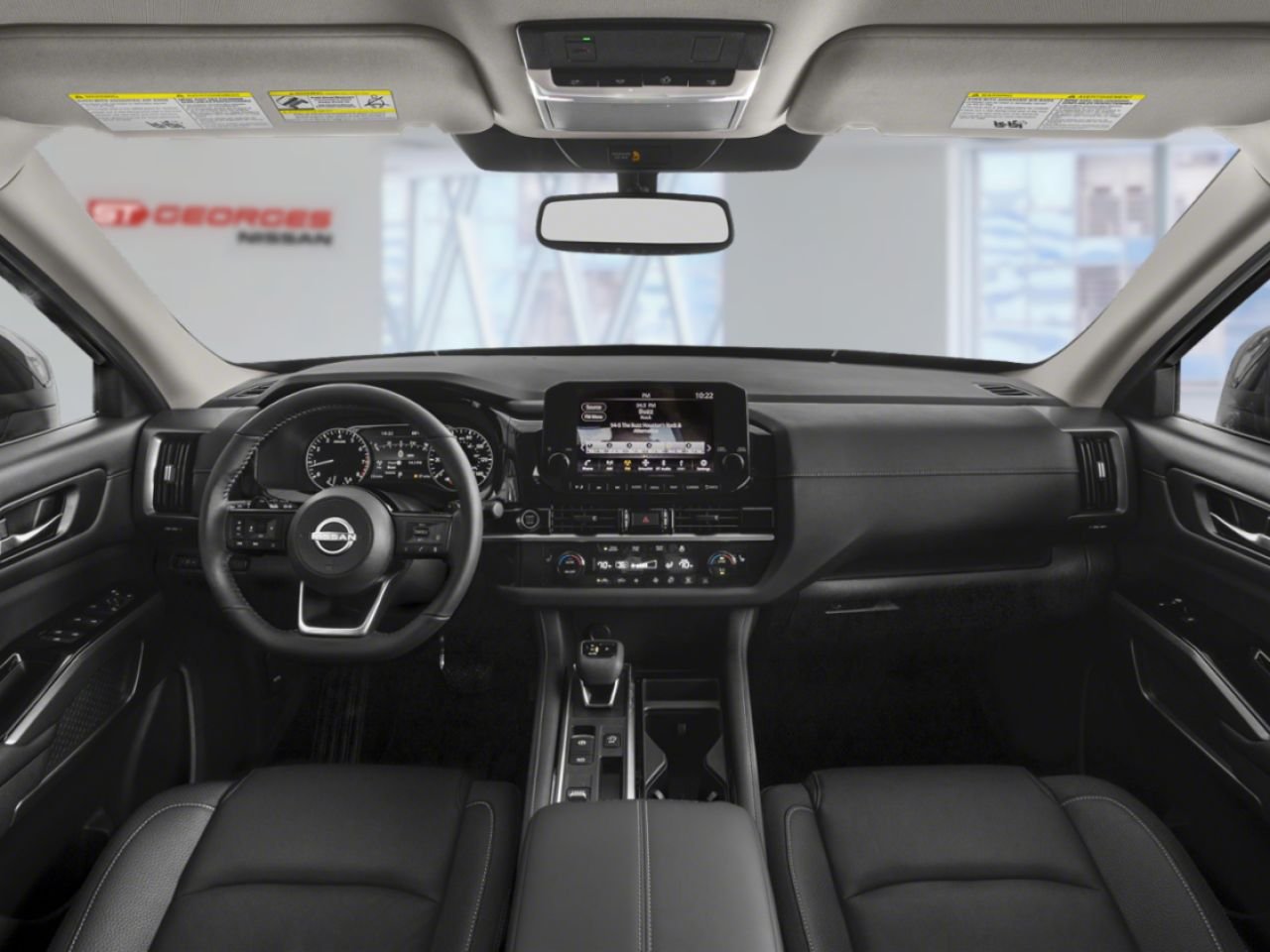Nissan Pathfinder 2023 Blanc Saint-Georges - photo #4