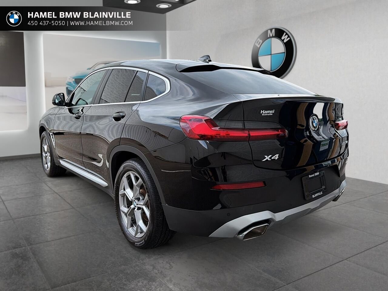 BMW X4 xDrive30i coupé d’activités sportives 2023 Noir Blainville - photo #3