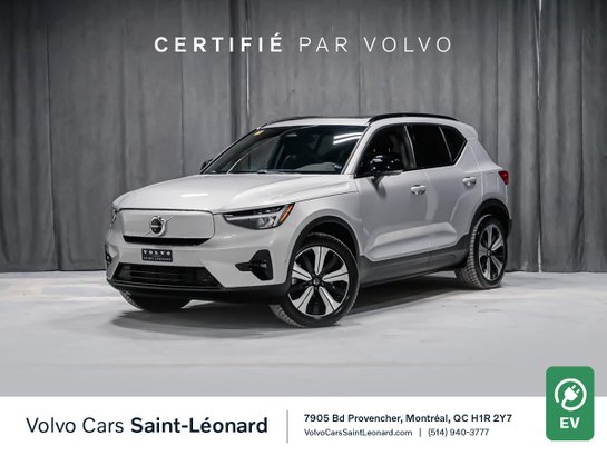 2023 Volvo XC40 Recharge Pure Electric PLUS Silver