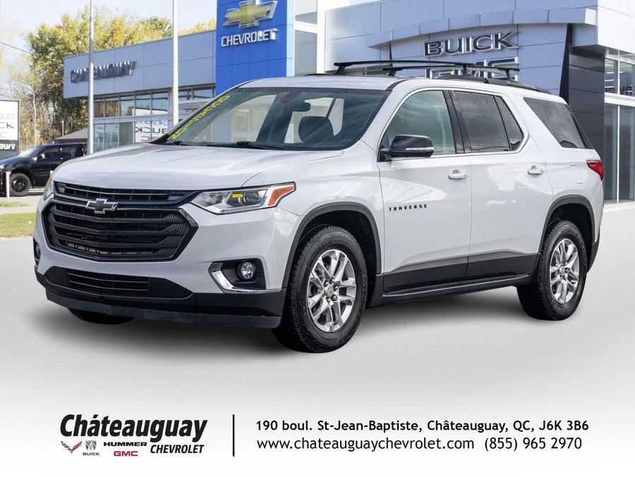 Chevrolet Traverse LT tissu 4 portes TI avec 1LT 2019 Blanc
