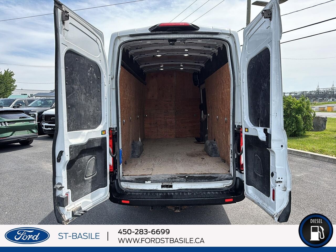 Ford Transit fourgon utilitaire 2019 Blanc Saint-Basile-le-Grand - photo #11