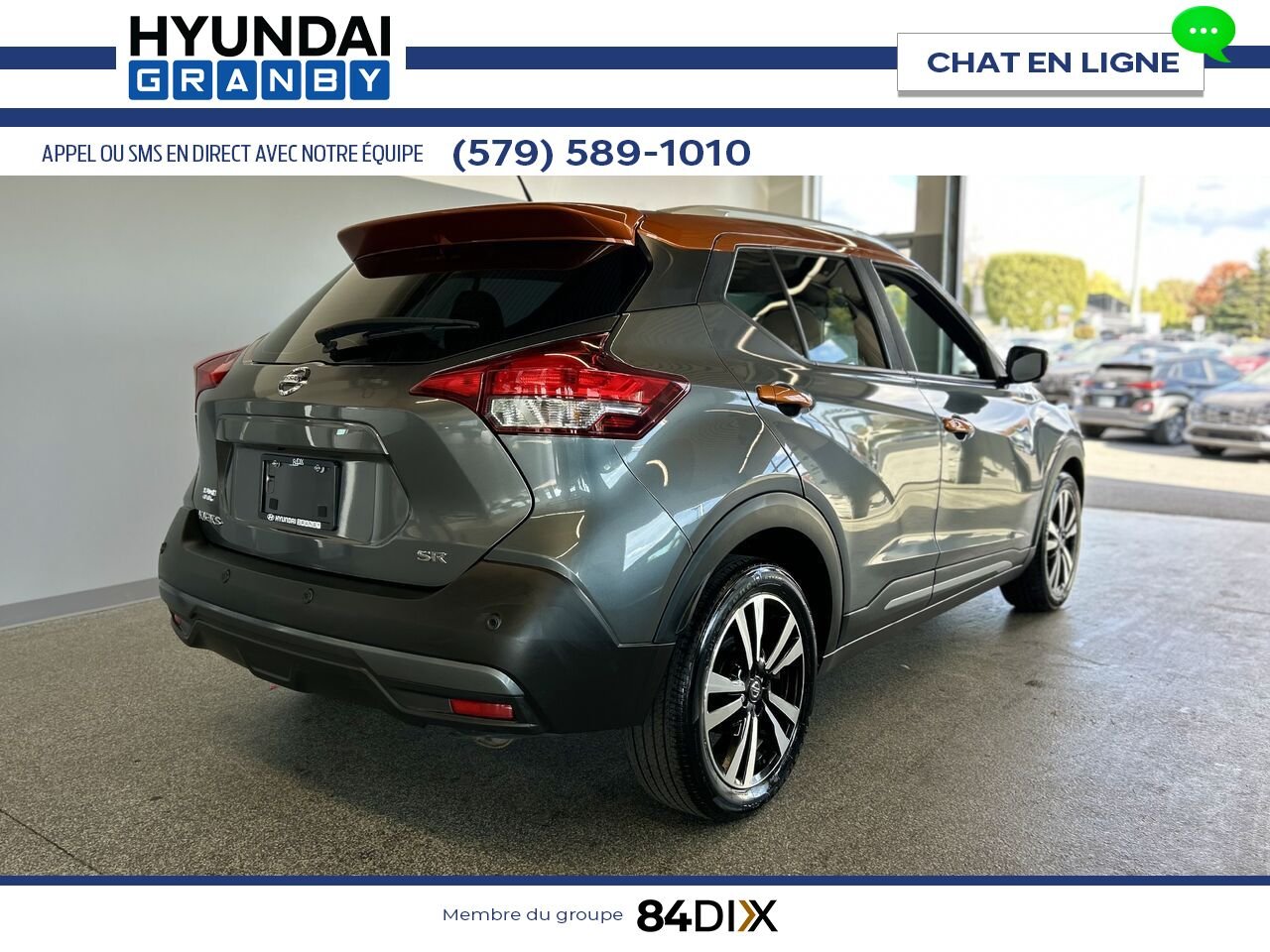 2020 Nissan Kicks Grey Granby - photo #6