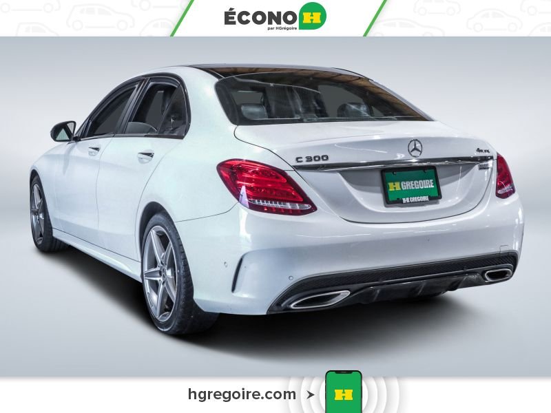 2017 Mercedes Benz C-Class White Blainville - photo #5