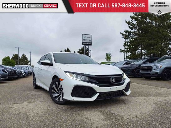 2017 Honda Civic Hatchback 2017 White